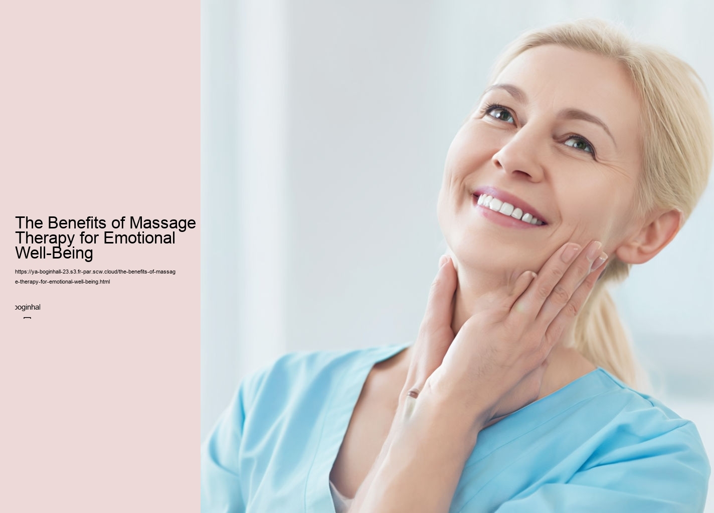 The Benefits of Massage Therapy for Emotional Well-Being